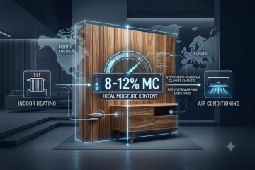 Kiln-Dried vs. Air-Dried Acacia: Why 8-12% Moisture Content (MC) is Non-Negotiable for US and EU Climates